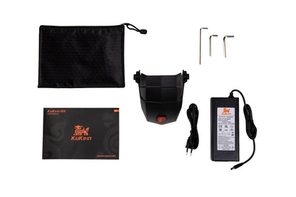 KuKirin G3 Electric Scooter – 1200W Motor, 50 km/h Speed, 60 km Long Distance Travel Range, 52V 18Ah Battery, Suspension, Foldable & Waterproof E-Scooter for Adults