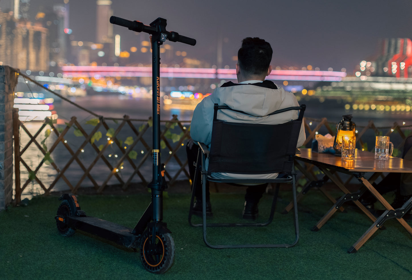 KuKirin S1 Max Electric Scooter – 350W Motor, 30 km/h Max Speed, 39 km Long Range, 10.4Ah Battery, Foldable & Lightweight E-Scooter for Adults