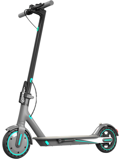 OOK-TEK V8 Electric Scooter 350W Foldable Adult, 30km/h Top Speed, 33km Range - App Control