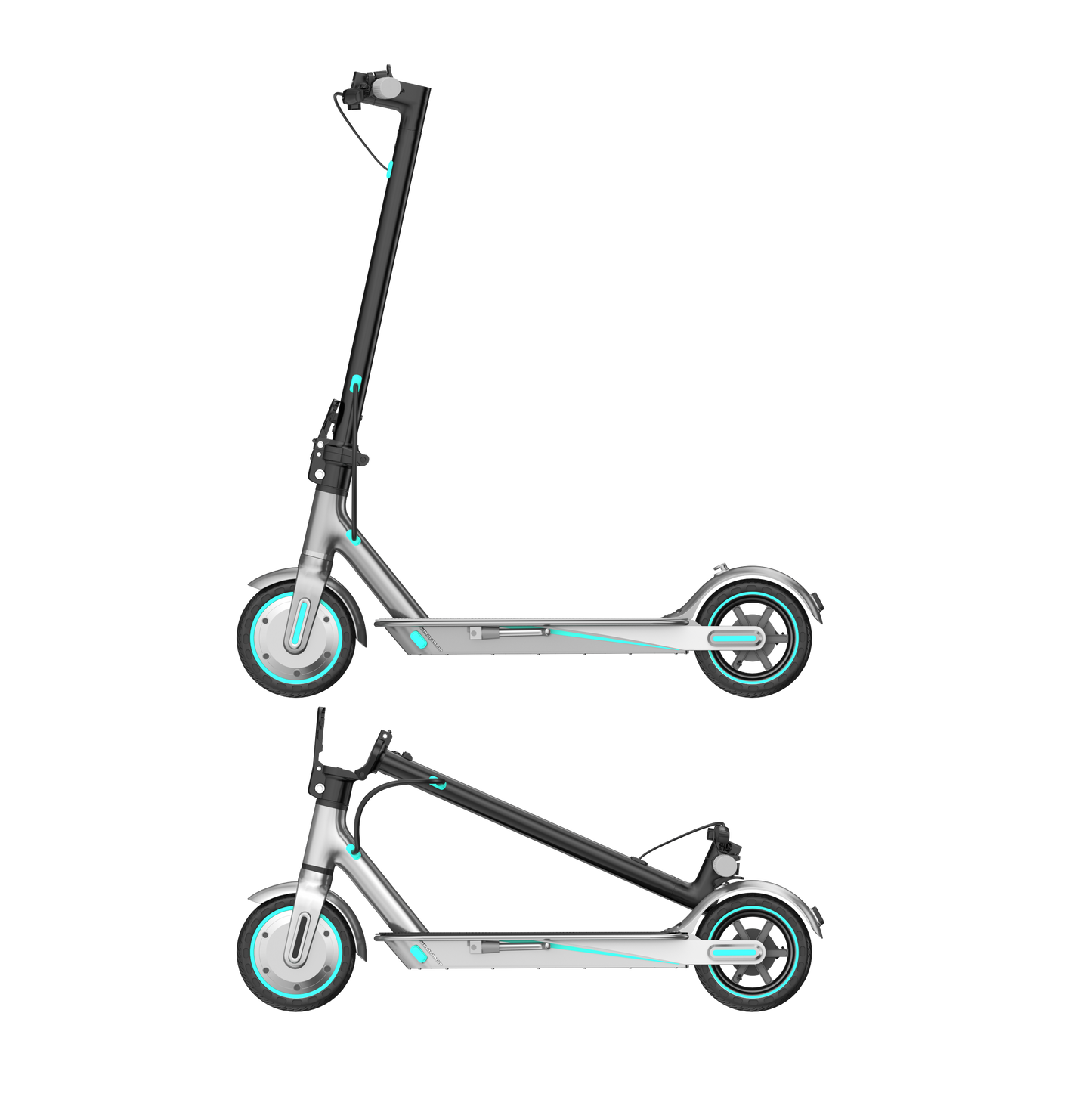 OOK-TEK V8 Electric Scooter 350W Foldable Adult, 30km/h Top Speed, 33km Range - App Control