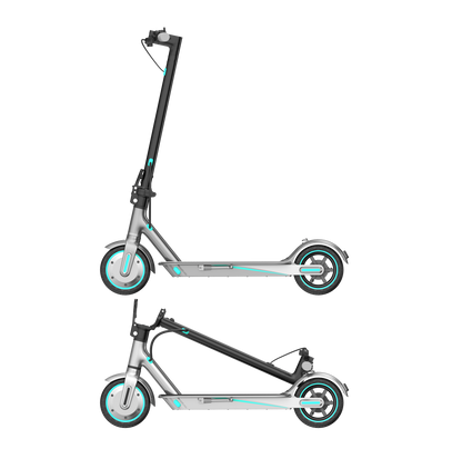 OOK-TEK V8 Electric Scooter 350W Foldable Adult, 30km/h Top Speed, 33km Range - App Control