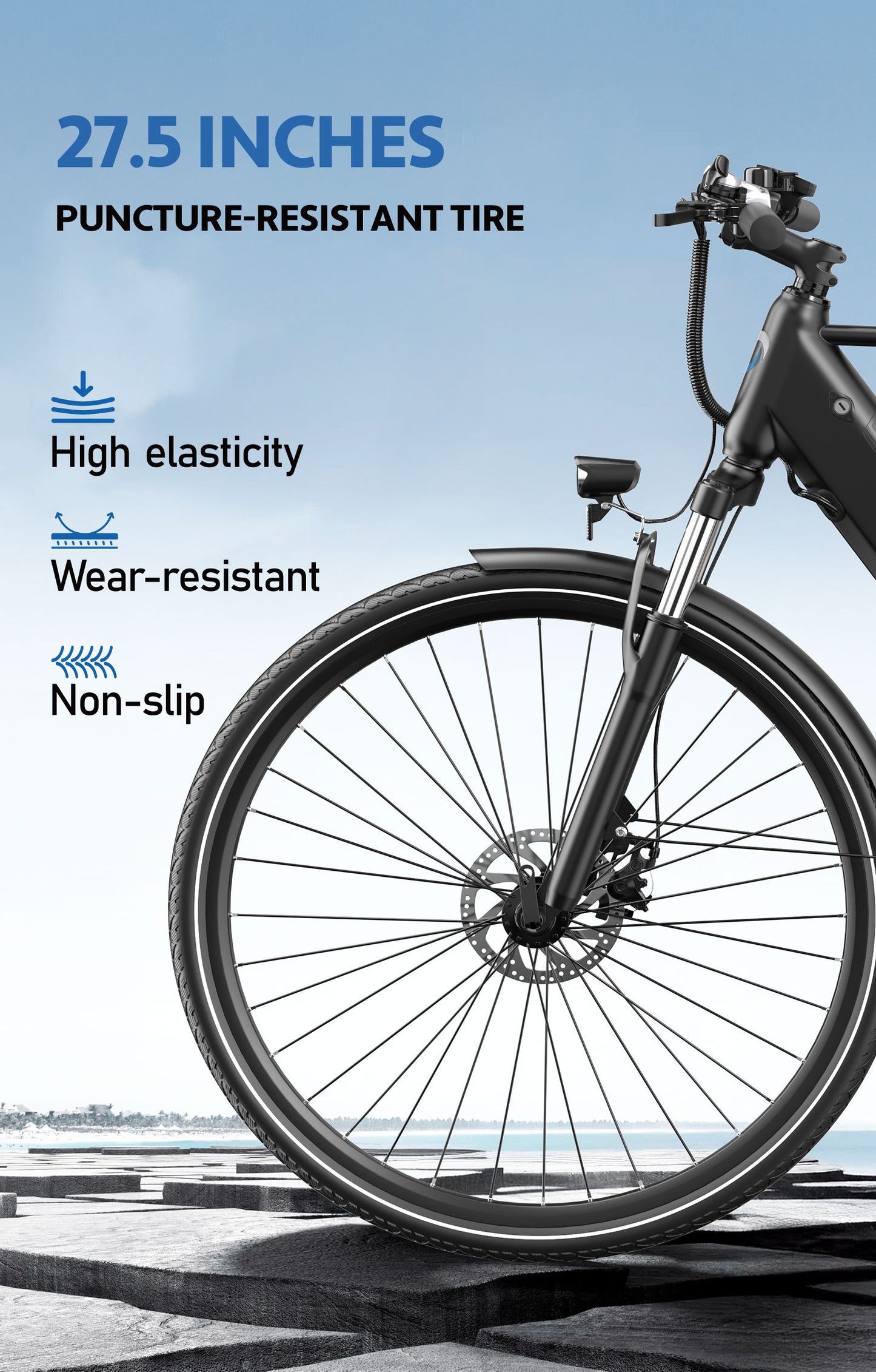 DUOTTS C29 Lite Adult Electric Bicycle 36V/250W, 65KM Range, 25KM/H Speed, Shimano 7-Speed, City E-Bike