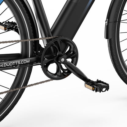 DUOTTS C29 Lite Adult Electric Bicycle 36V/250W, 65KM Range, 25KM/H Speed, Shimano 7-Speed, City E-Bike