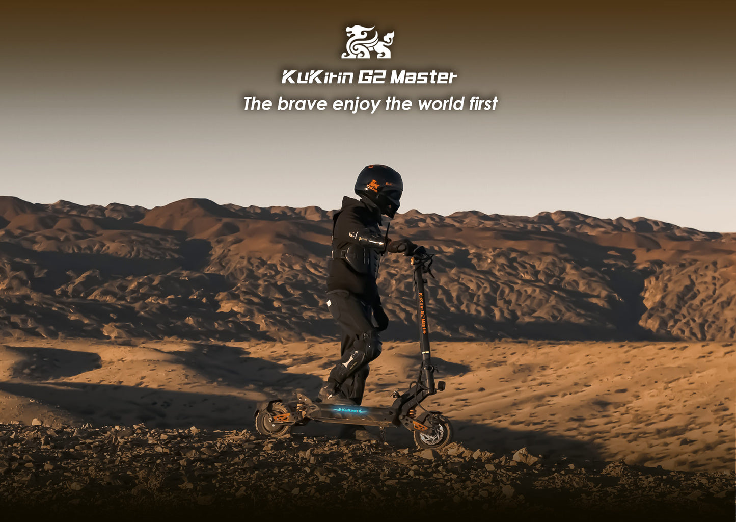 KuKirin G2 Master Electric Scooter – 2000W Motor, 60 km/h Speed, 70-80 km Range, 52V 8Ah Battery, Suspension, Foldable & Waterproof E-Scooter for Adults, City & Off-Road Commuting
