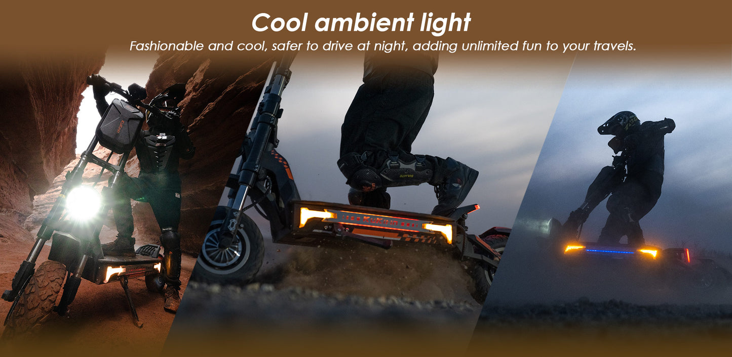 KuKirin G4 Max Electric Scooter – 3200W Motor, 86 km/h Speed, 95 km Long Distance Travel Range, 60V 35,2Ah Battery, Suspension, Foldable & Waterproof E-Scooter for Adults