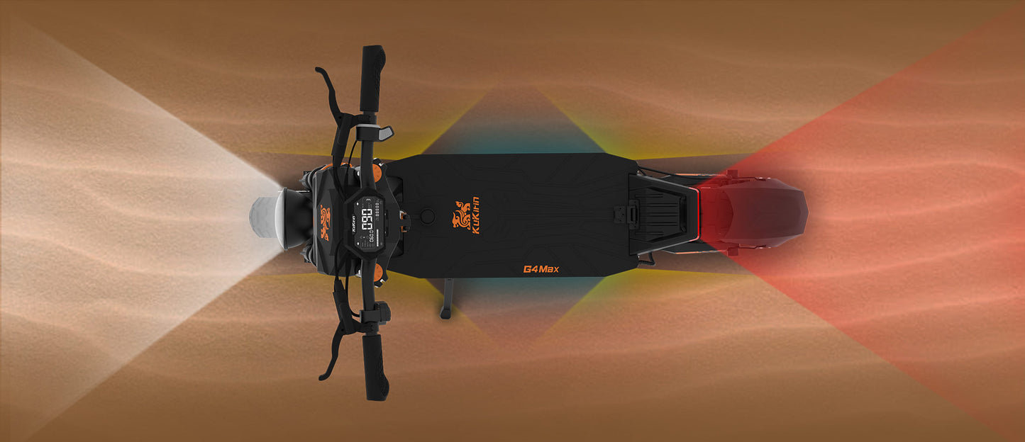 KuKirin G4 Max Electric Scooter – 3200W Motor, 86 km/h Speed, 95 km Long Distance Travel Range, 60V 35,2Ah Battery, Suspension, Foldable & Waterproof E-Scooter for Adults