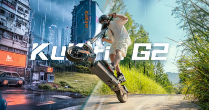 KuKirin G2 Electric Scooter With Seat – 800W Motor, 45 km/h Max Speed, 55 km Long Range, 48V 15Ah Battery, Dual Suspension, Foldable & IP54 Waterproof E-Scooter for Adults