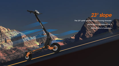 KuKirin G3 Electric Scooter – 1200W Motor, 50 km/h Speed, 60 km Long Distance Travel Range, 52V 18Ah Battery, Suspension, Foldable & Waterproof E-Scooter for Adults