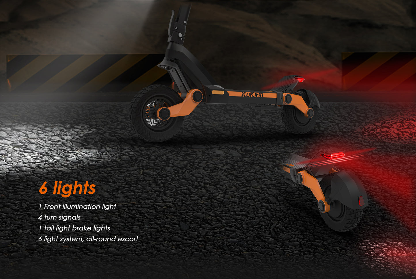 KuKirin G3 Electric Scooter – 1200W Motor, 50 km/h Speed, 60 km Long Distance Travel Range, 52V 18Ah Battery, Suspension, Foldable & Waterproof E-Scooter for Adults