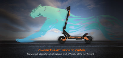 KuKirin G3 Electric Scooter – 1200W Motor, 50 km/h Speed, 60 km Long Distance Travel Range, 52V 18Ah Battery, Suspension, Foldable & Waterproof E-Scooter for Adults