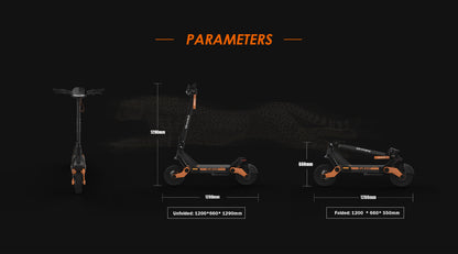 KuKirin G3 Electric Scooter – 1200W Motor, 50 km/h Speed, 60 km Long Distance Travel Range, 52V 18Ah Battery, Suspension, Foldable & Waterproof E-Scooter for Adults