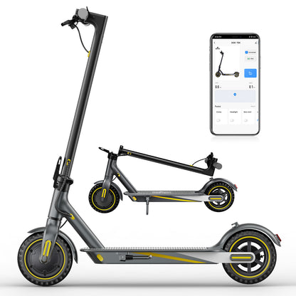 OOK-TEK V8 Electric Scooter 350W Foldable Adult, 30km/h Top Speed, 33km Range - App Control