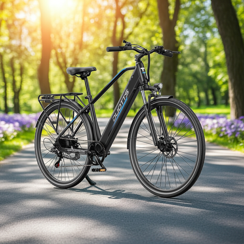 DUOTTS C29 Lite Adult Electric Bicycle 36V/250W, 65KM Range, 25KM/H Speed, Shimano 7-Speed, City E-Bike